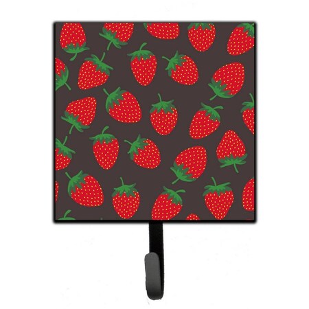 Jensendistributionservices Strawberries on Grey Leash or Key Holder MI2087107